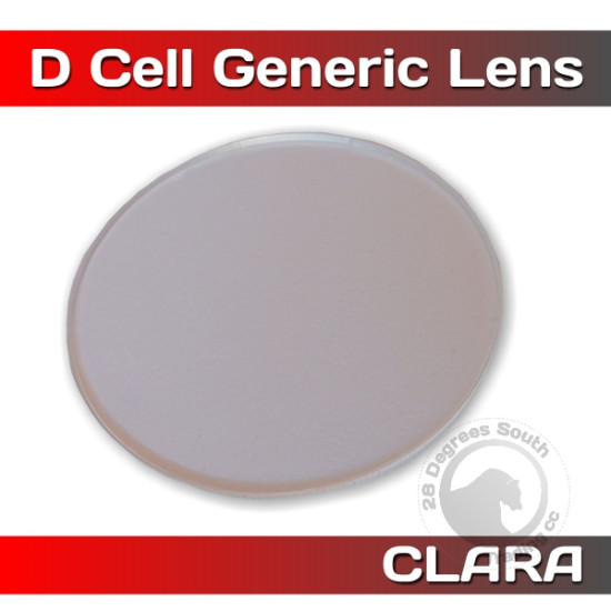 Clara Generic Lens for D Cell Maglite Flashlight