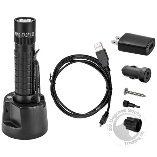 MAG-TAC LED Rechargeable Plain Bezel