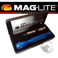 Maglite AA Mini 14 LM Blue Pres Box