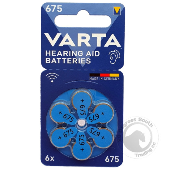 Rayovac Hear Aid AU675 PR44 630mAh 1.45V